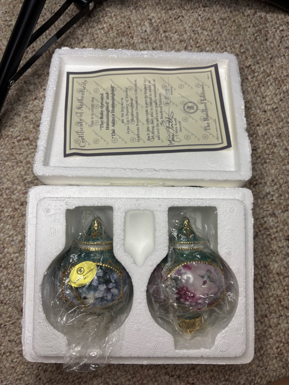 “The Ruby-throated Hummingbird” and “The Anna’s Hummingbird” Lena Liu 1st Set